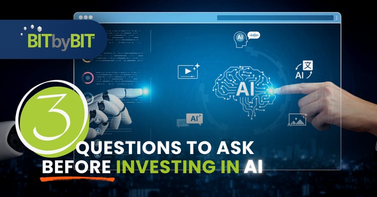 3 Questions to Ask Before Investing in AI