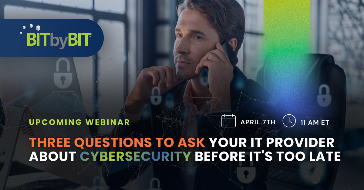 Blog 5 Three Questions to Ask Your IT Provider